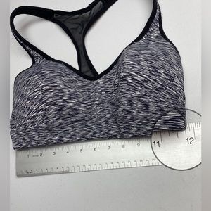 BLK/WHT Racer Back Wireless, S *P1076